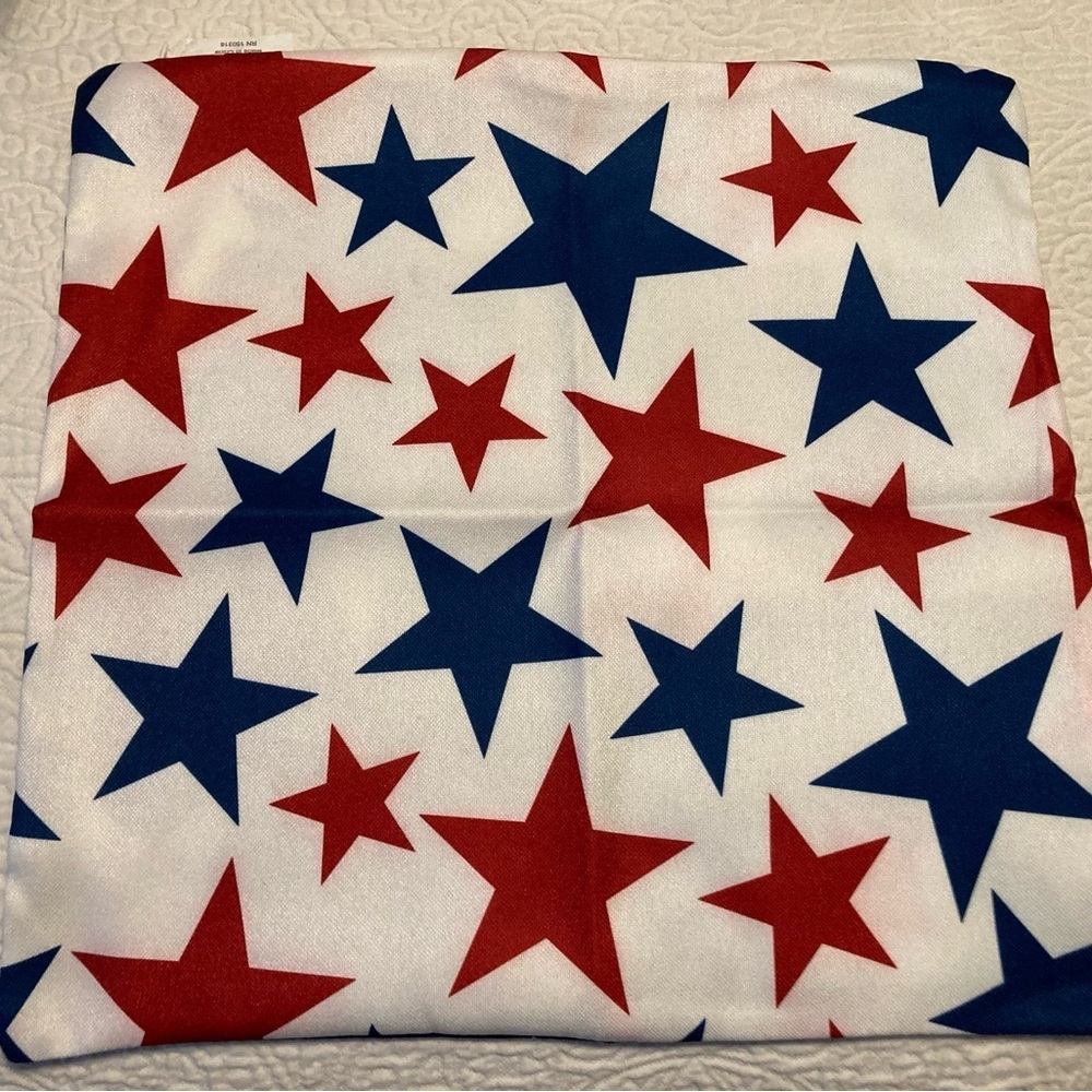 July 4th Star Pillow Covers - Picture 3 of 6